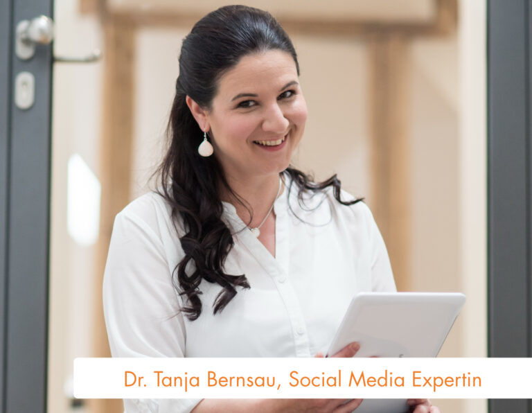 Dr. Tanja Bernsau Social Media Expertin Blogbeitrag2