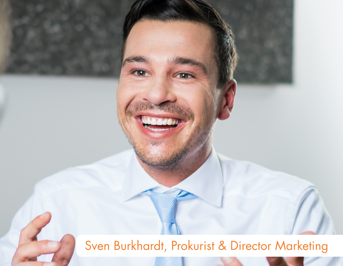 Sven Burkhardt Director Marketing
