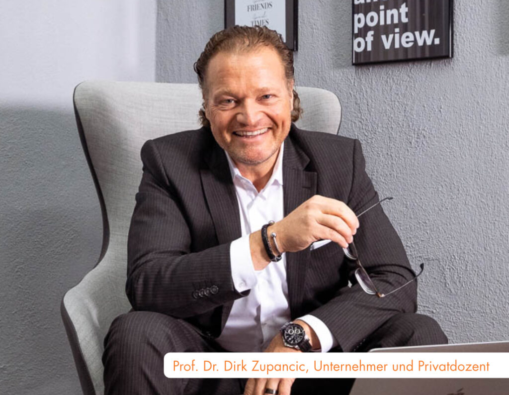 Er lebt, was er predigt. 1 Dirk Zupancic - Sales